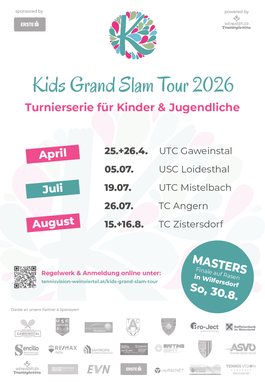 Kids Grand Slam Tour 2026