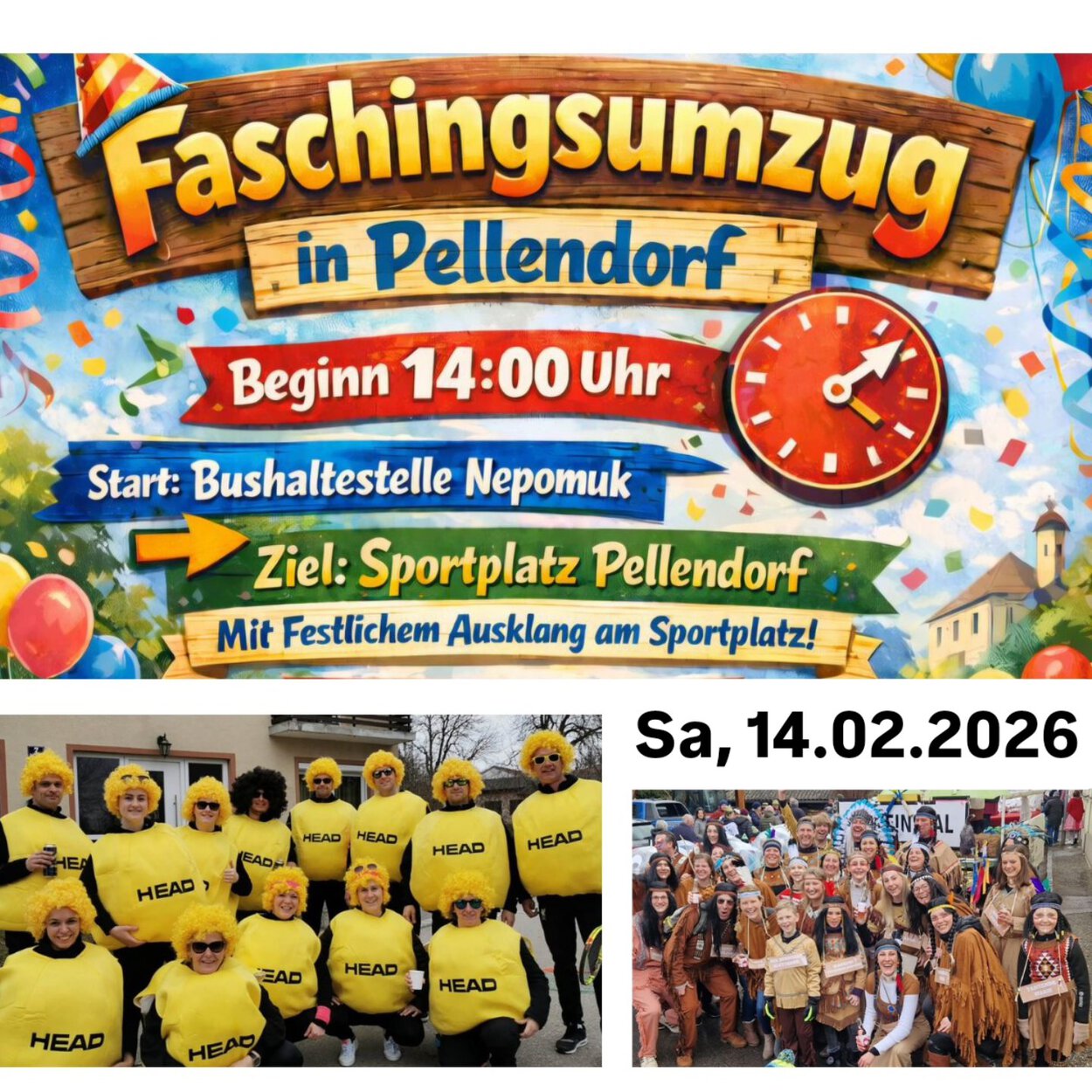 Faschingsumzug Pellendorf